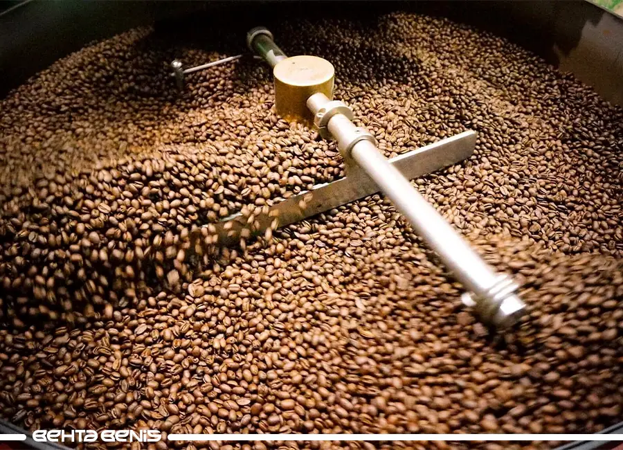برشته کاری و خلق عطر و طعم قهوه