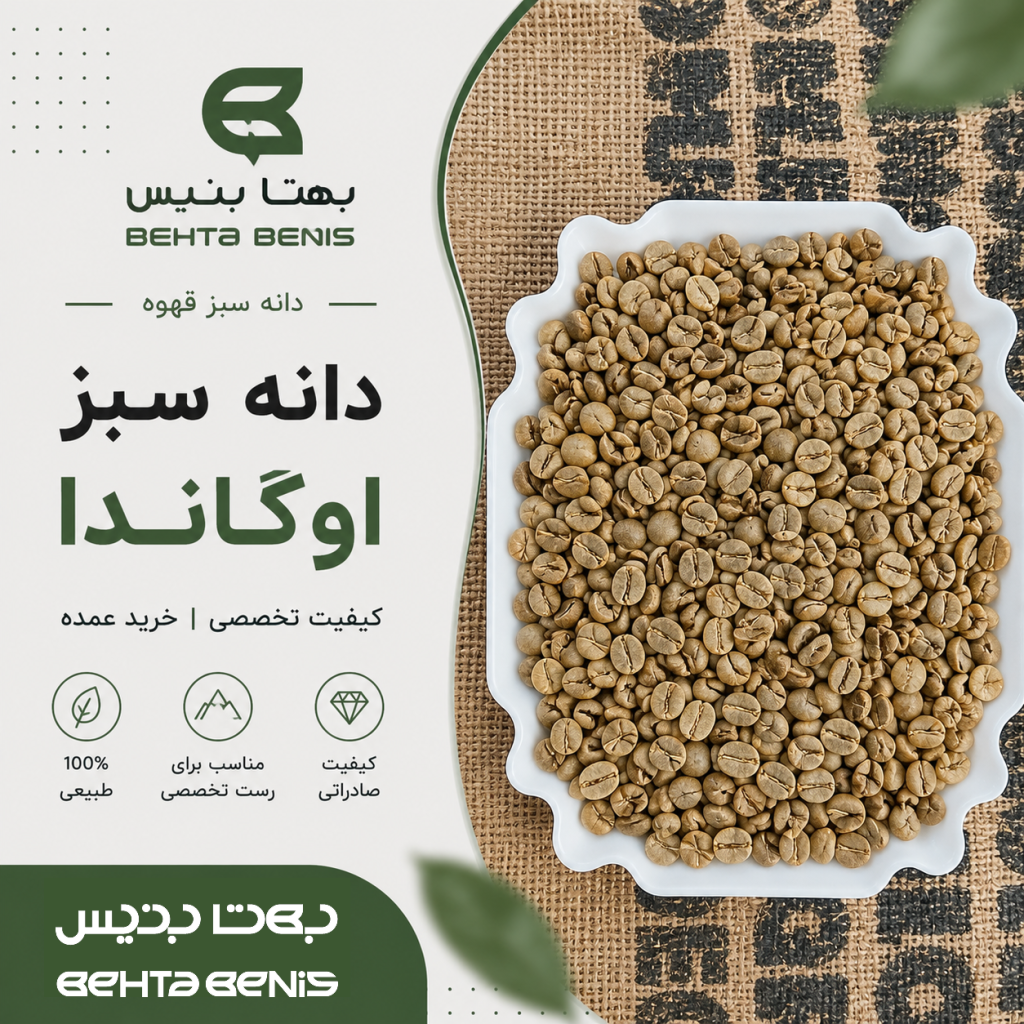 دانه سبز قهوه اوگاندا